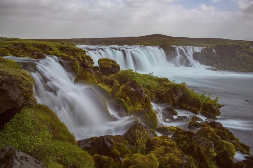 The Hólmsárfoss Waterfall (Iceland)