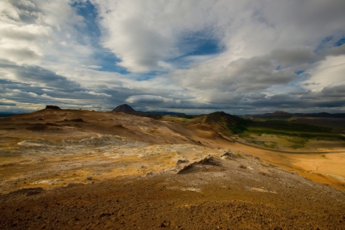 The Namafjall -  fumarole field (Iceland)