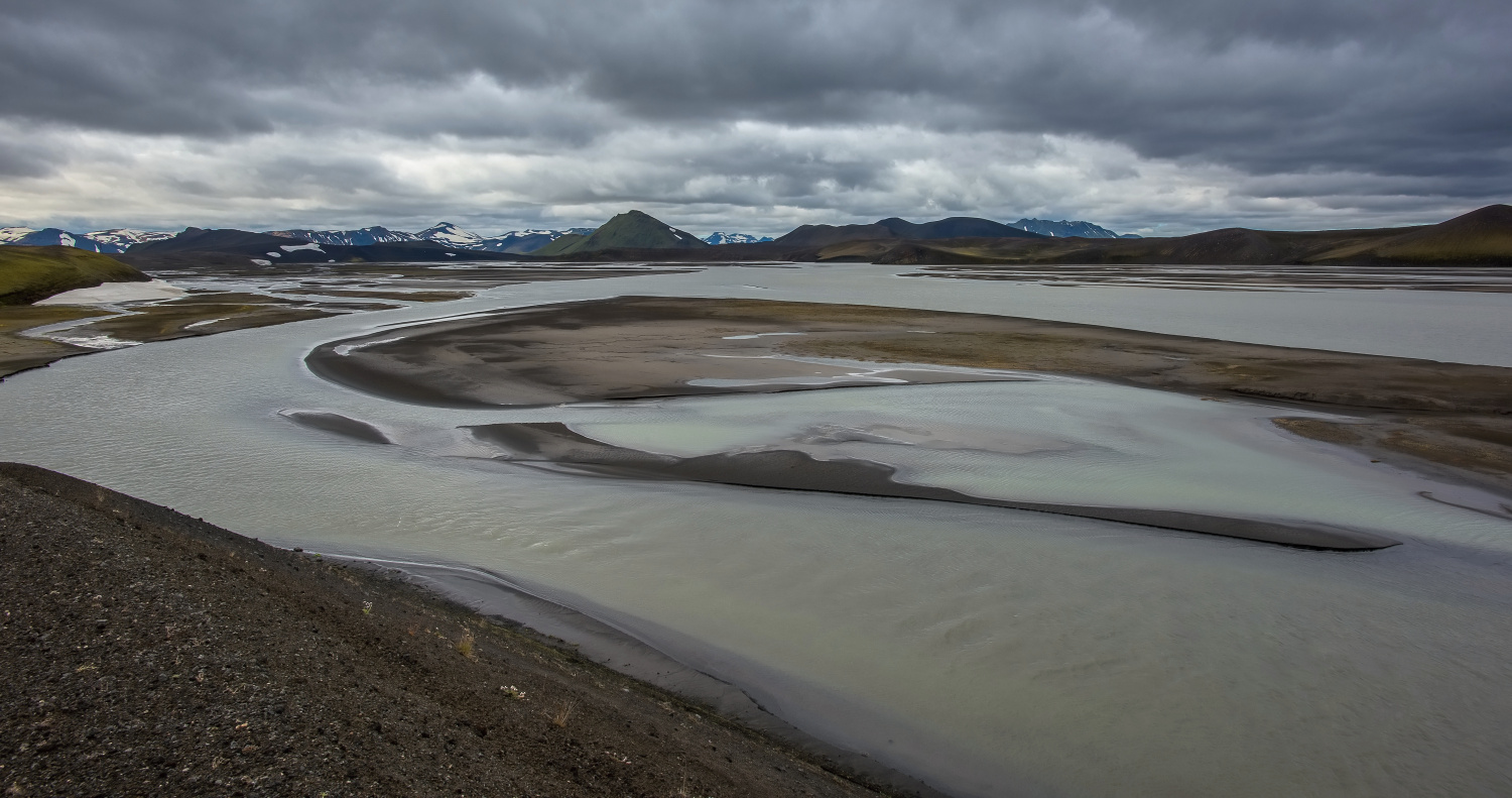 The Veidivotn is lava area (Iceland)