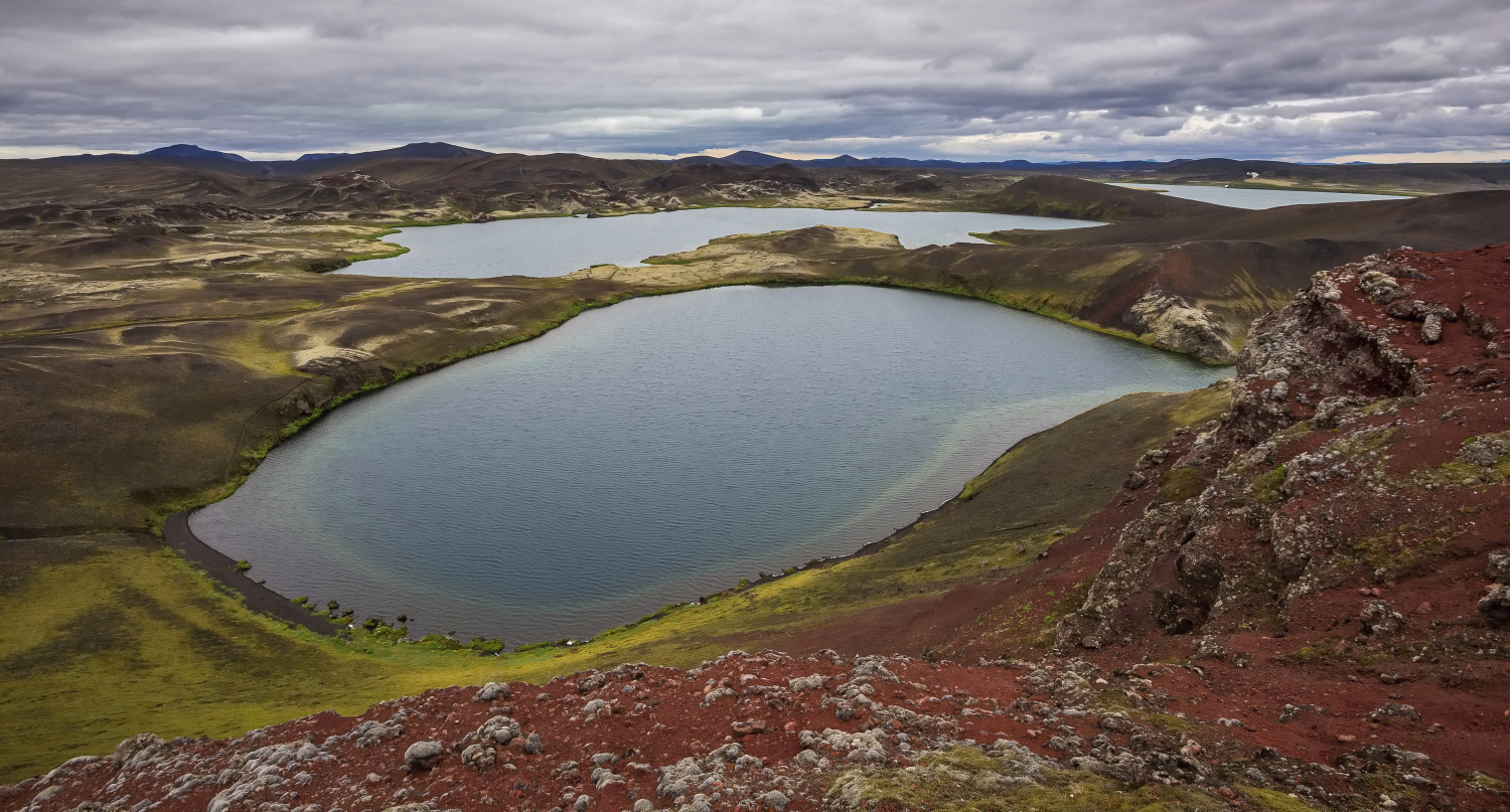 The Veidivotn is lava area (Iceland)