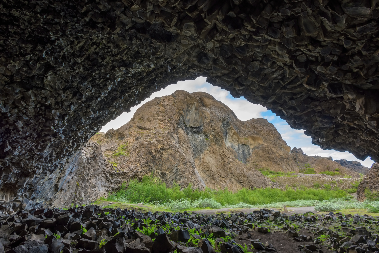 The Hlódaklettar (Iceland)