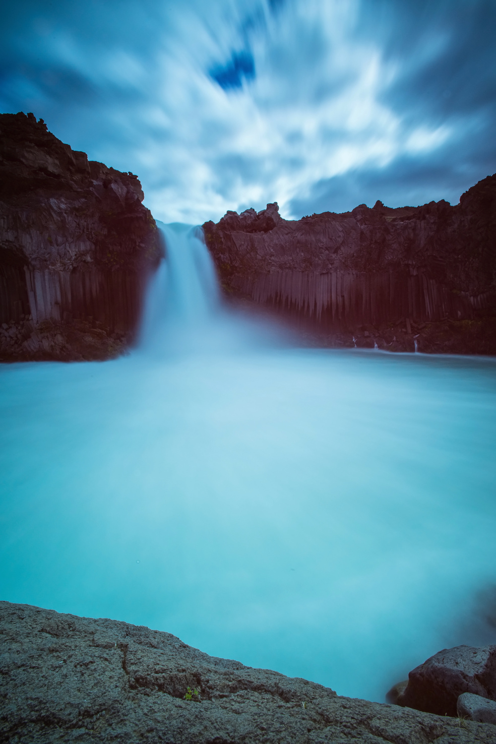 The Aldeyjarfoss Waterfall (Iceland)