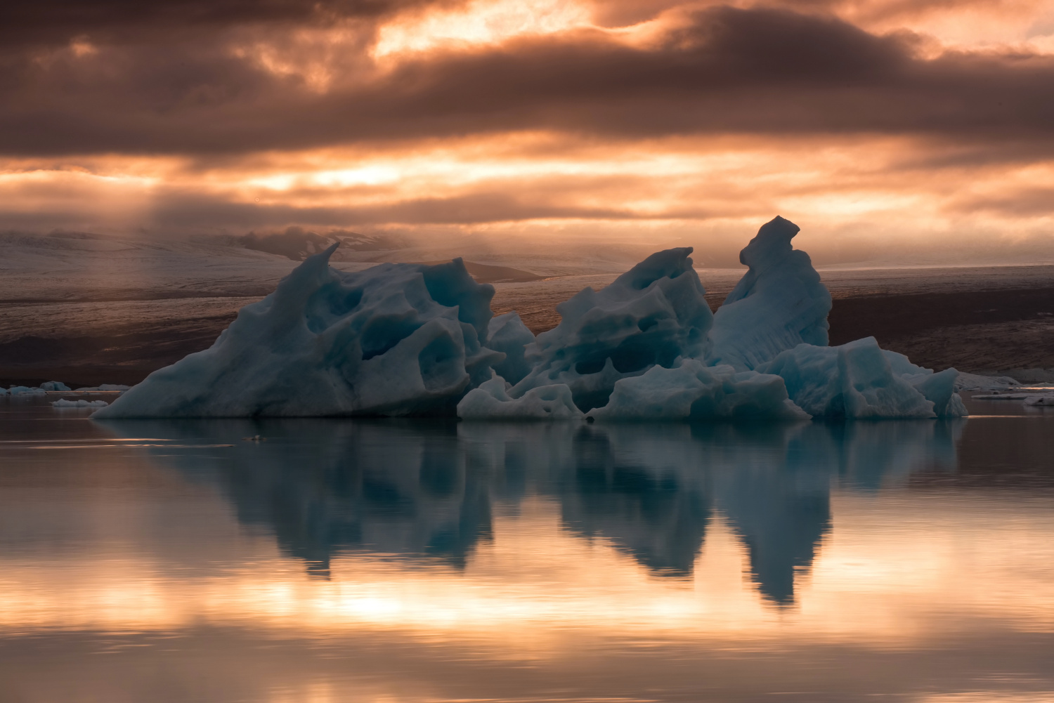 The Jokulsarlón Lake (Iceland)