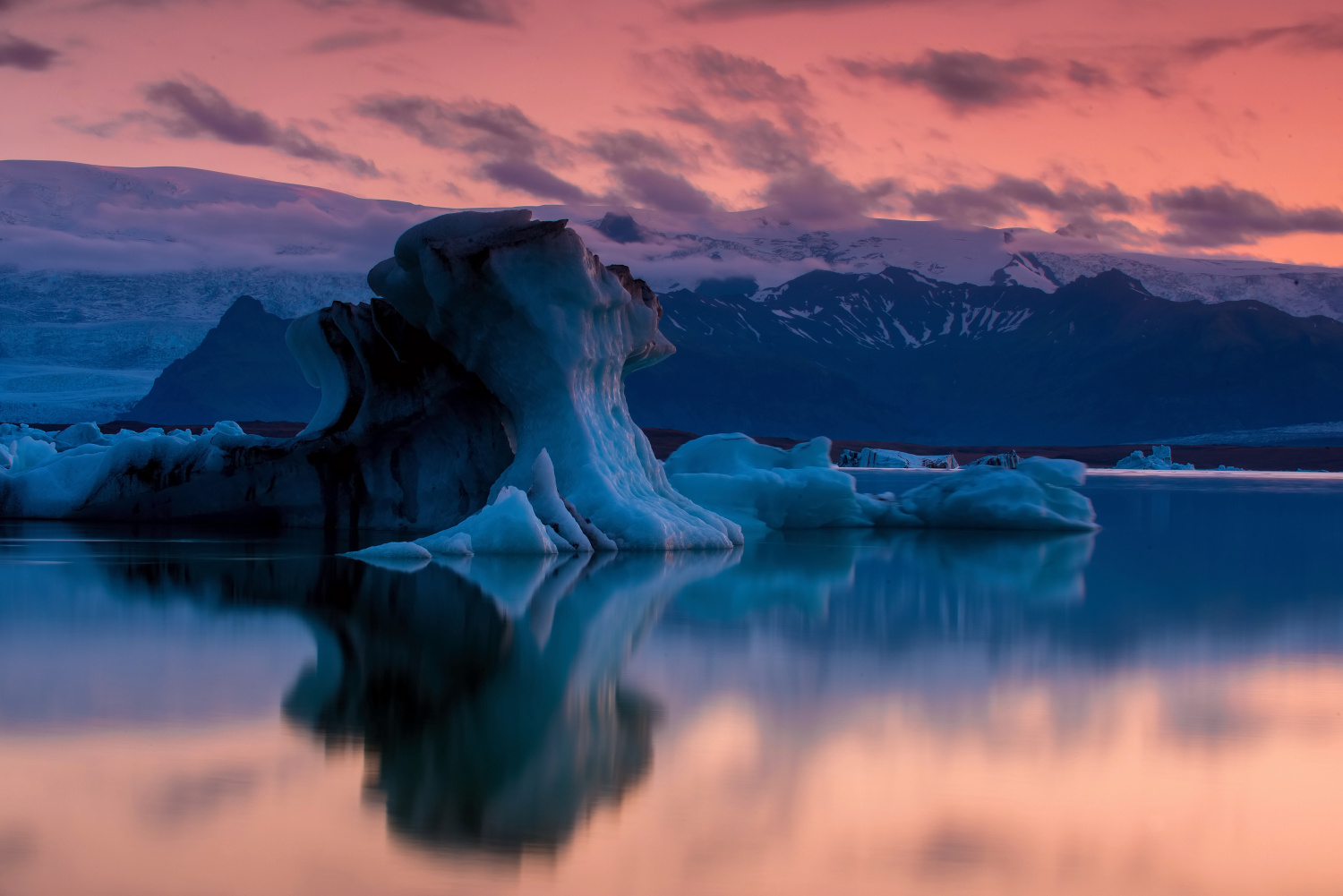 The Jokulsarlón Lake (Iceland)