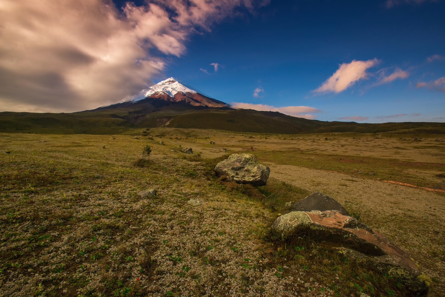 The vulcano Cotopaxi (Ecuador)