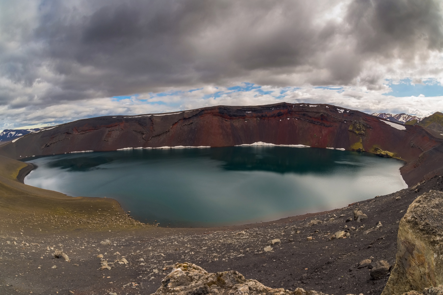 The Ljótipollur (Iceland)