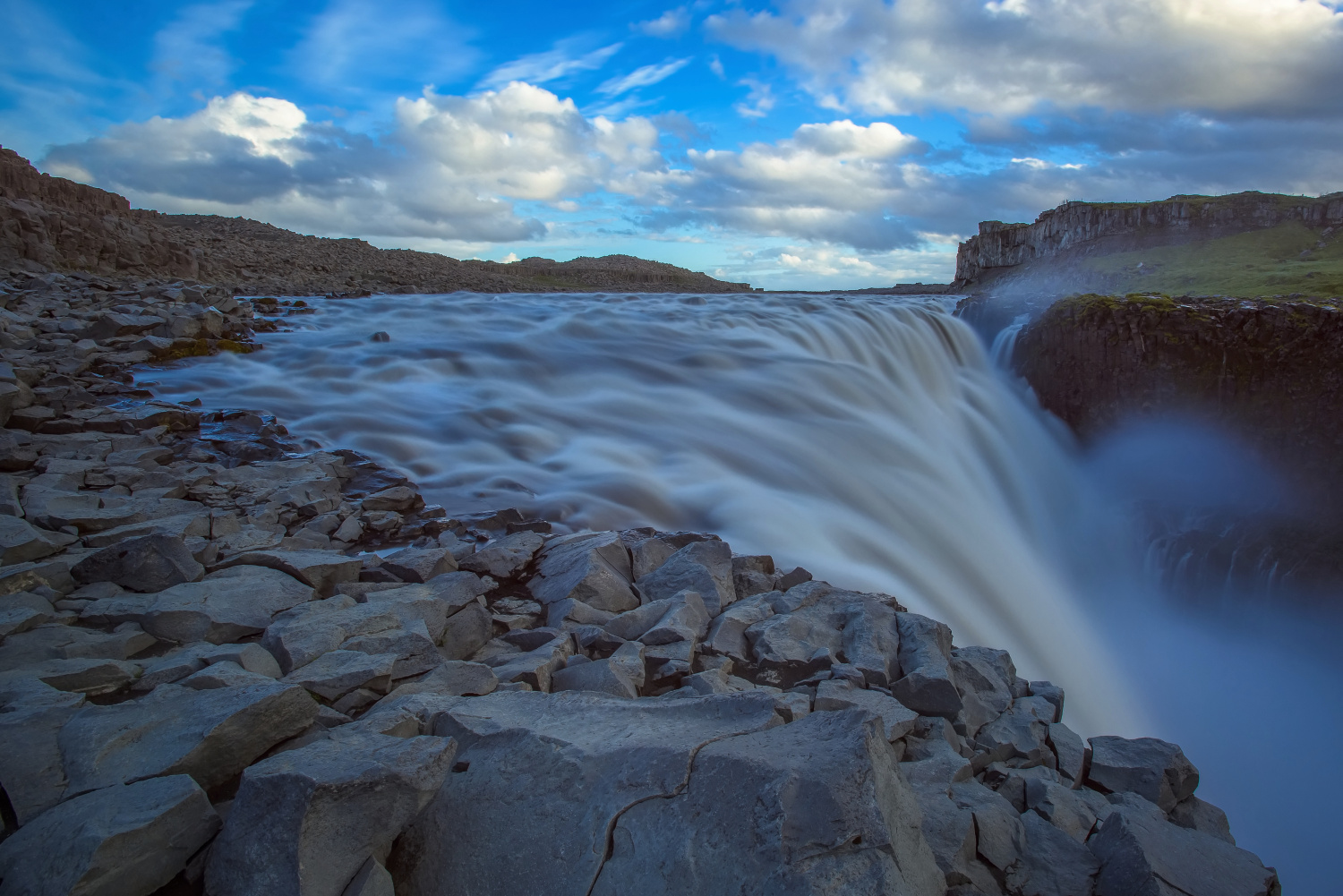 Dettifoss is waterfall in Iceland