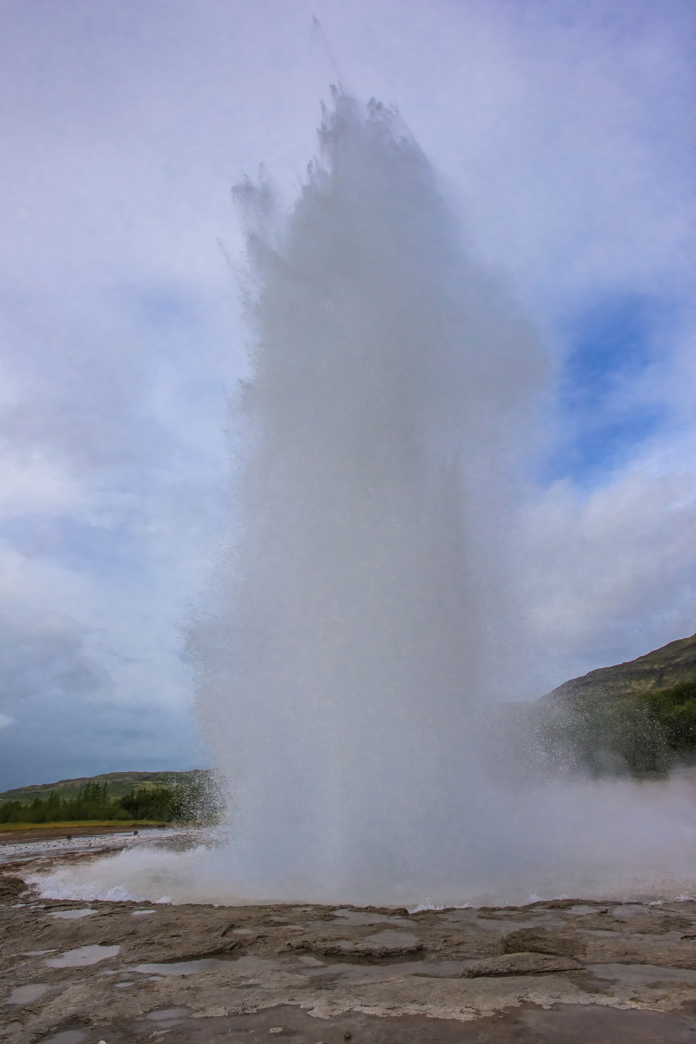 Strokkur is a fountain geyser (Iceland)
