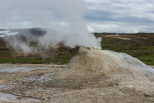 The hot springs of Hveravellir (Iceland)