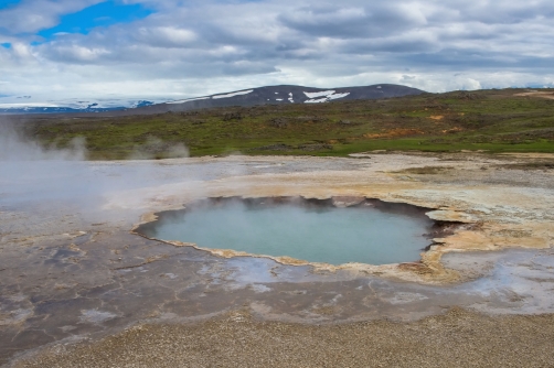 The hot springs of Hveravellir (Iceland)