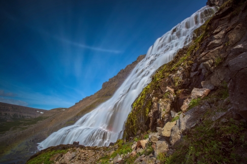 The waterfall Dynjandi (Iceland)
