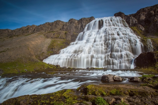 The waterfall Dynjandi (Iceland)