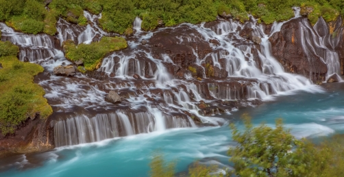 The Hraunfossar (Iceland)