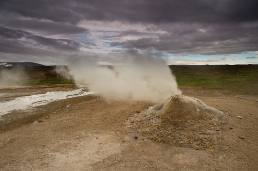 The hot springs of Hveravellir (Iceland)