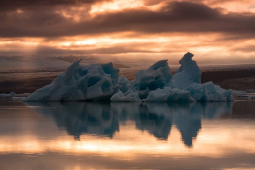 The Jokulsarlón Lake (Iceland)