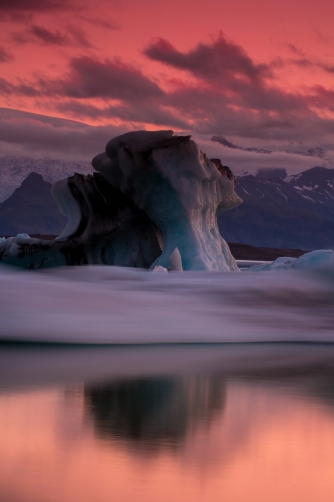 The Jokulsarlón Lake (Iceland)