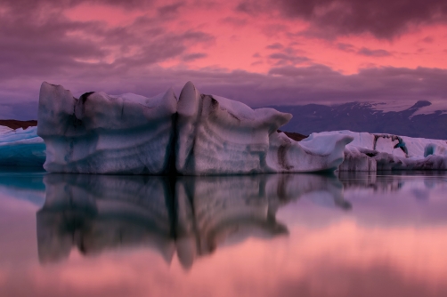 The Jokulsarlón Lake (Iceland)