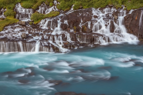 The Hraunfossar (Iceland)