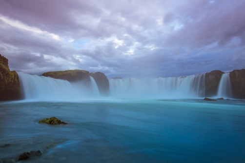 Waterfall Godafoss - Iceland