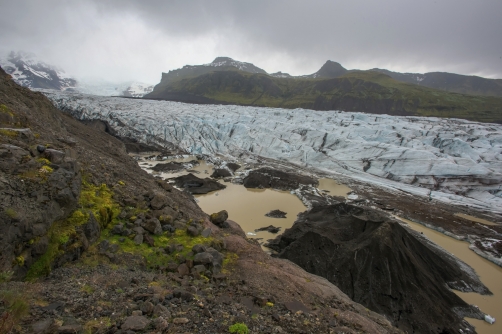 The Skaftafelljokull Glacier (Iceland)