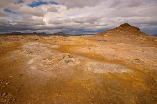 The Namafjall -  fumarole field (Iceland)