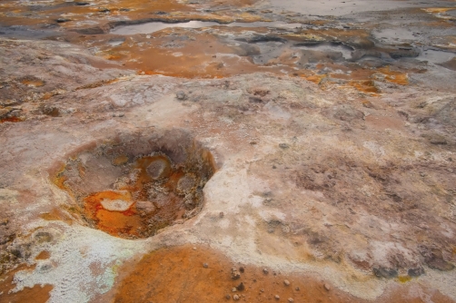 The Namafjall -  fumarole field (Iceland)