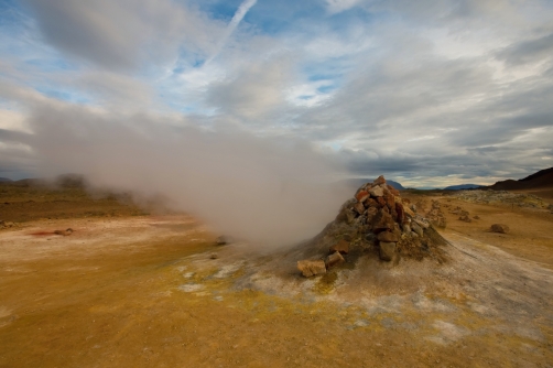 The Namafjall -  fumarole field (Iceland)