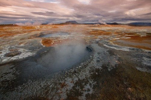 The Namafjall -  fumarole field (Iceland)