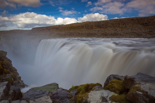 Dettifoss is waterfall in Iceland