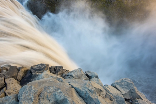 Dettifoss is waterfall in Iceland