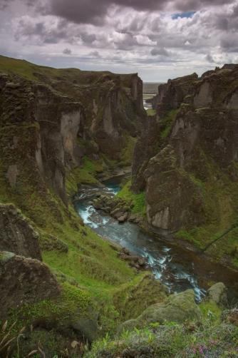 The Fjadrárgljúfur (Iceland)