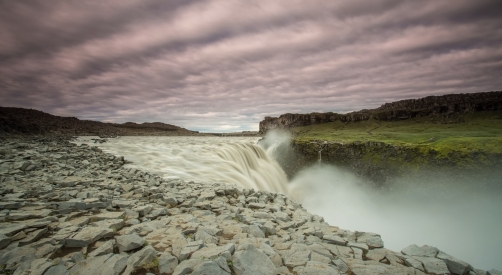 Dettifoss is waterfall in Iceland